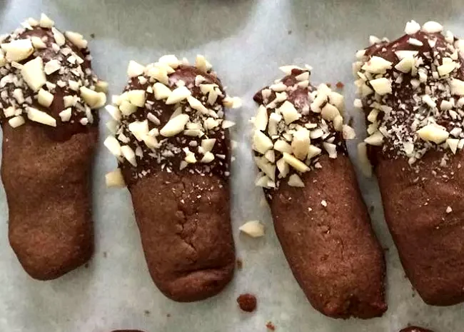 50 Sweet Treats That Begin With a Bag of Chocolate Chips Chocolate Chip Shortbread Cookie Logs