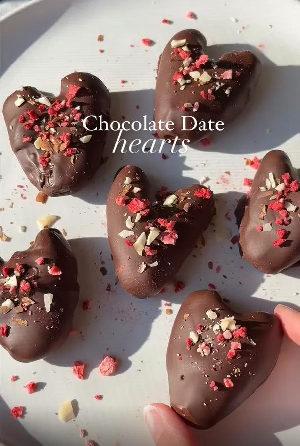Chocolate Date Hearts