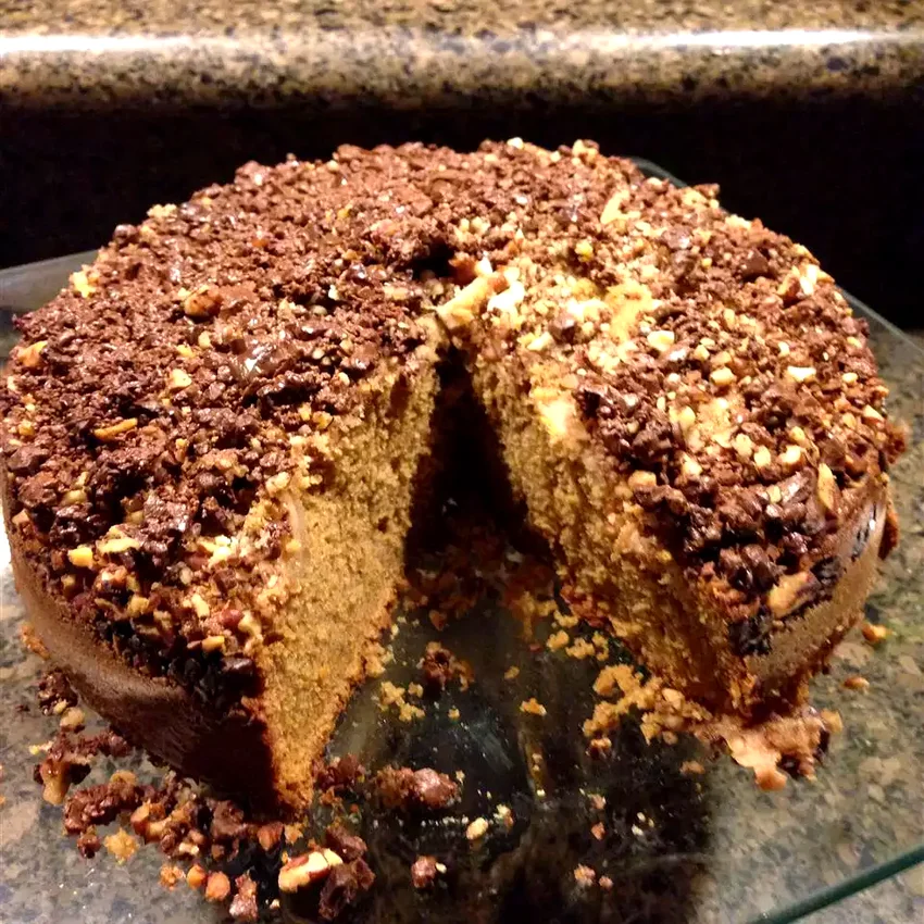Chocolate Pear Spice Cake