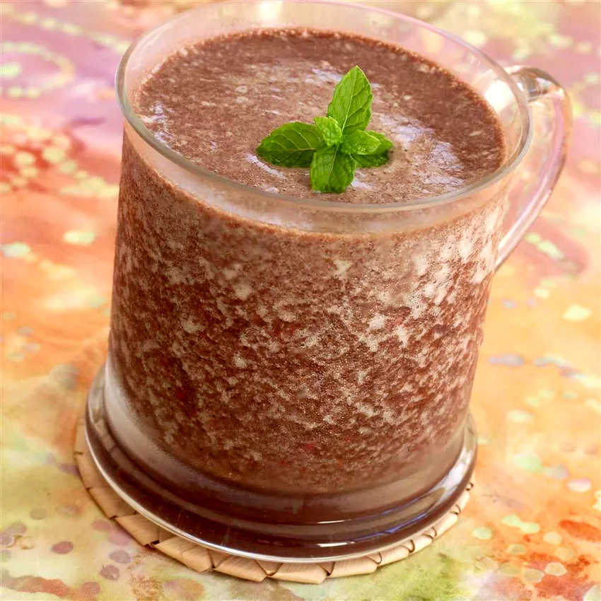 Chocolate Raspberry Coffee Cooler