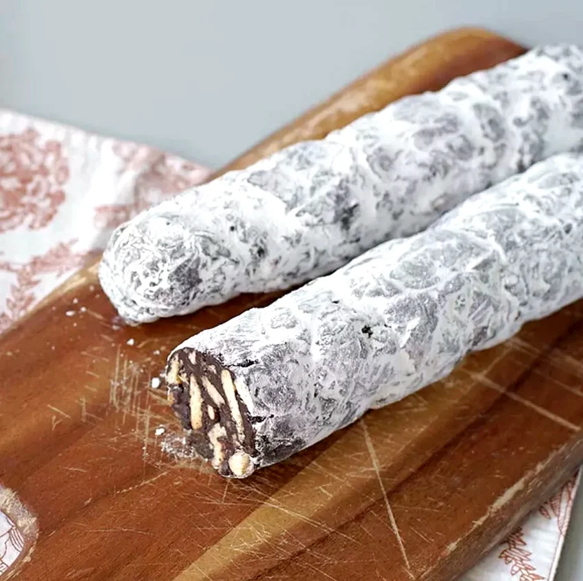 50 Creative Uses for Sweetened Condensed Milk in Desserts Chocolate Salami