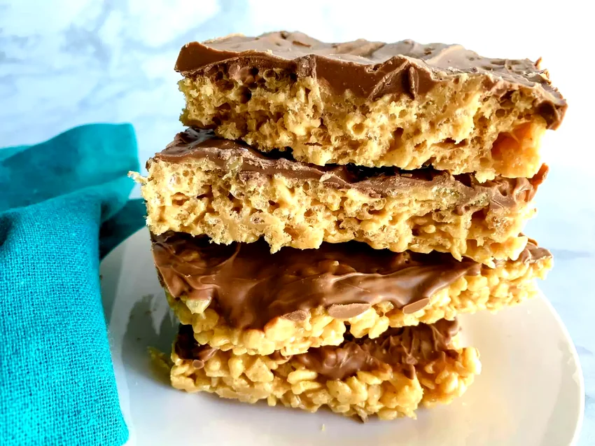 17 Simple No-Bake Cookie Recipes for Kids to Make Chocolate Scotcheroo Bars