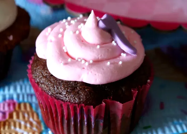 Chocolate-Zucchini Cupcakes