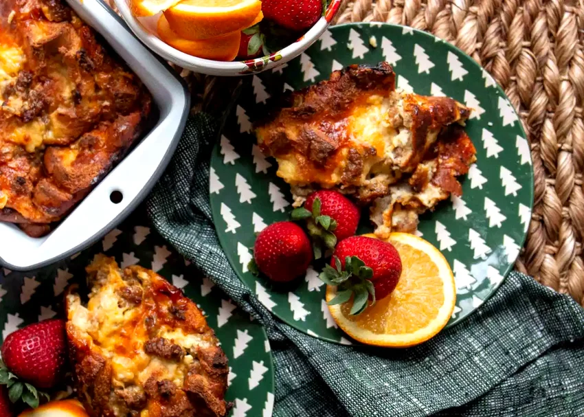 21 Holiday Morning Breakfast Bakes You Can Prep Ahead Christmas Breakfast Sausage Casserole