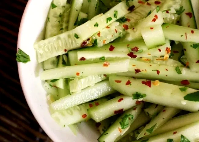 14 Fresh Cucumber Salads That Are Trending This Season Cilantro-Lime Cucumber Salad