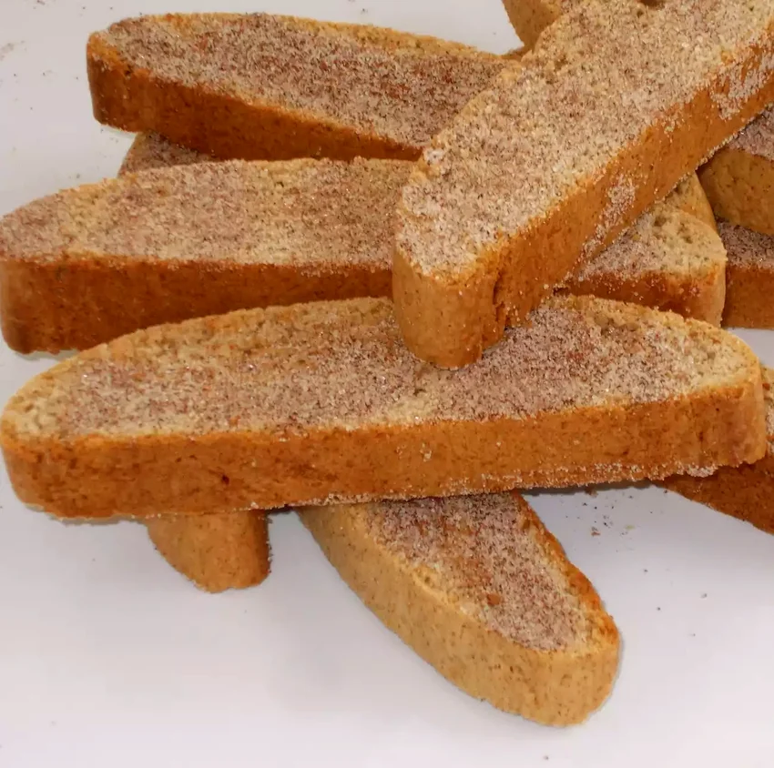 Cinnamon Sugar Biscotti