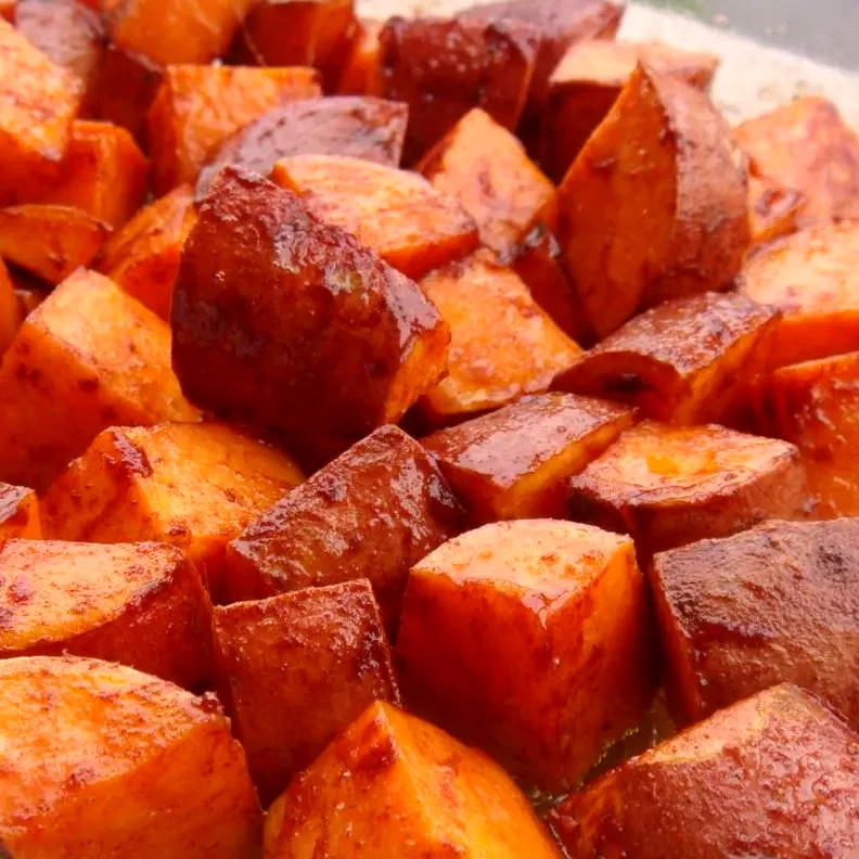 30 Simple Christmas Side Dishes That Won't Stress You Out Cinnamon Sweet Potato Slices