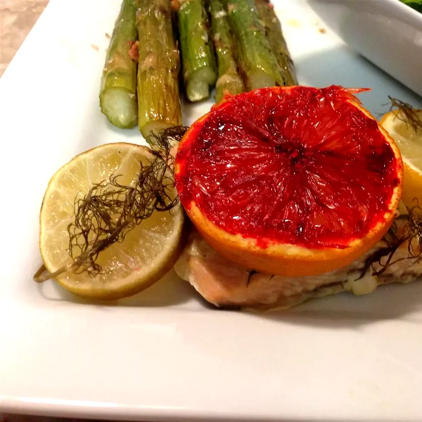 Citrus Salmon in Parchment