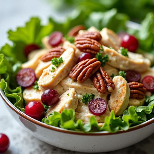 Classic Cranberry Pecan Chicken Salad