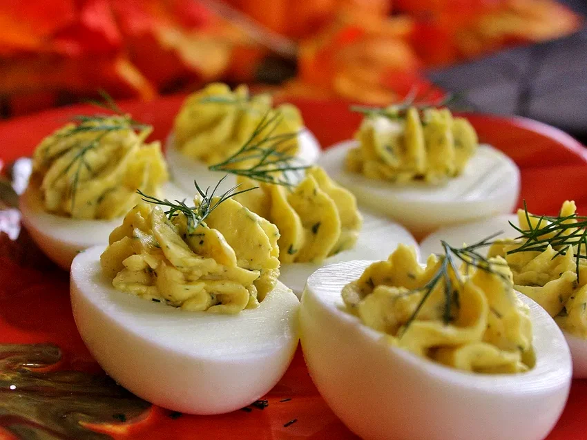 Top 30 Thanksgiving Appetizer Recipes for Holiday Feasts Classic Savory Deviled Eggs