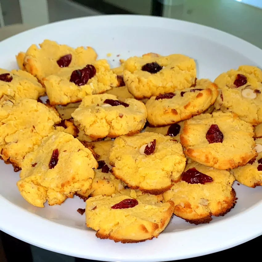 Coconut Flour Lemon Cookies