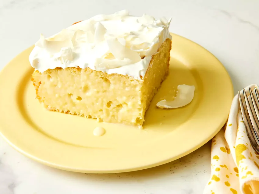 32 Amazing Desserts Using White Cake Mix for Easy Baking Coconut Poke Cake