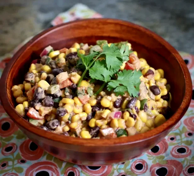 Corn Salsa With Black Beans