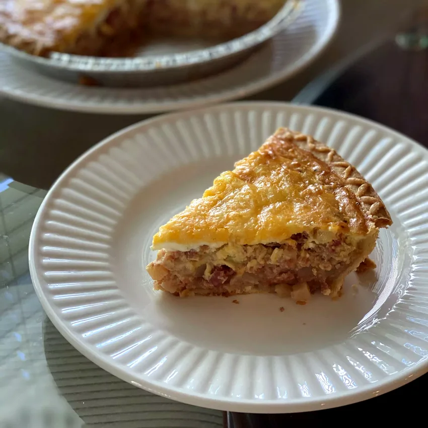 Corned Beef Hash Quiche