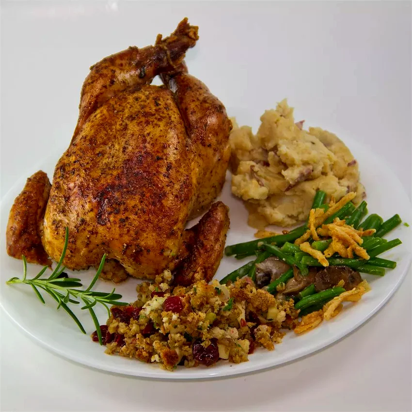 19 Holiday Christmas Eve Dinner Recipe Ideas Cornish Game Hens with Garlic and Rosemary