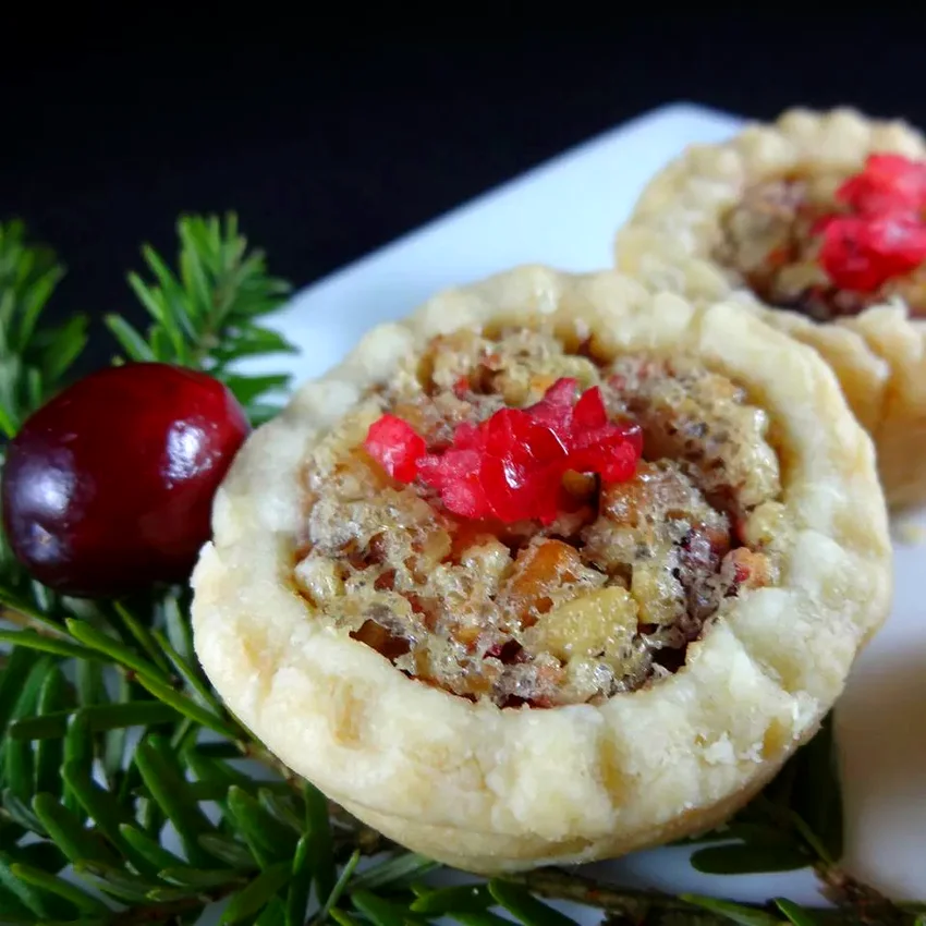25 Elegant Christmas Cookie Recipes Perfect for Gifting Cranberry Nut Tarts