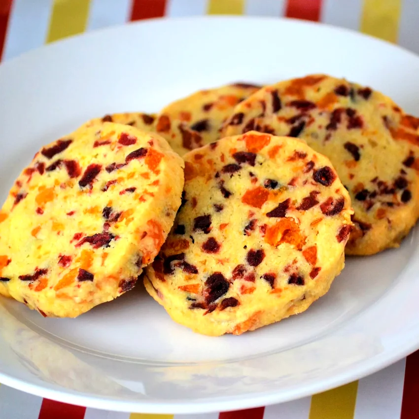 25 Dried Cranberry Dishes You'll Love Every Season Cranberry-Orange Shortbread Cookies with Apricots