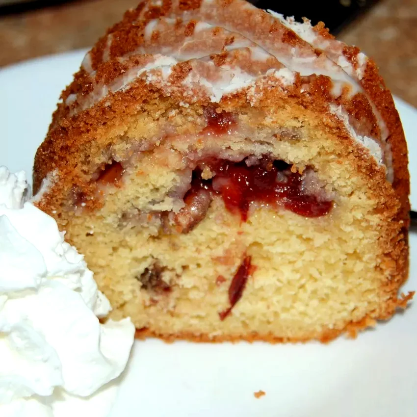 27 Amazing Cakes Using Sour Cream for Extra Moisture Cranberry Swirl Coffee Cake