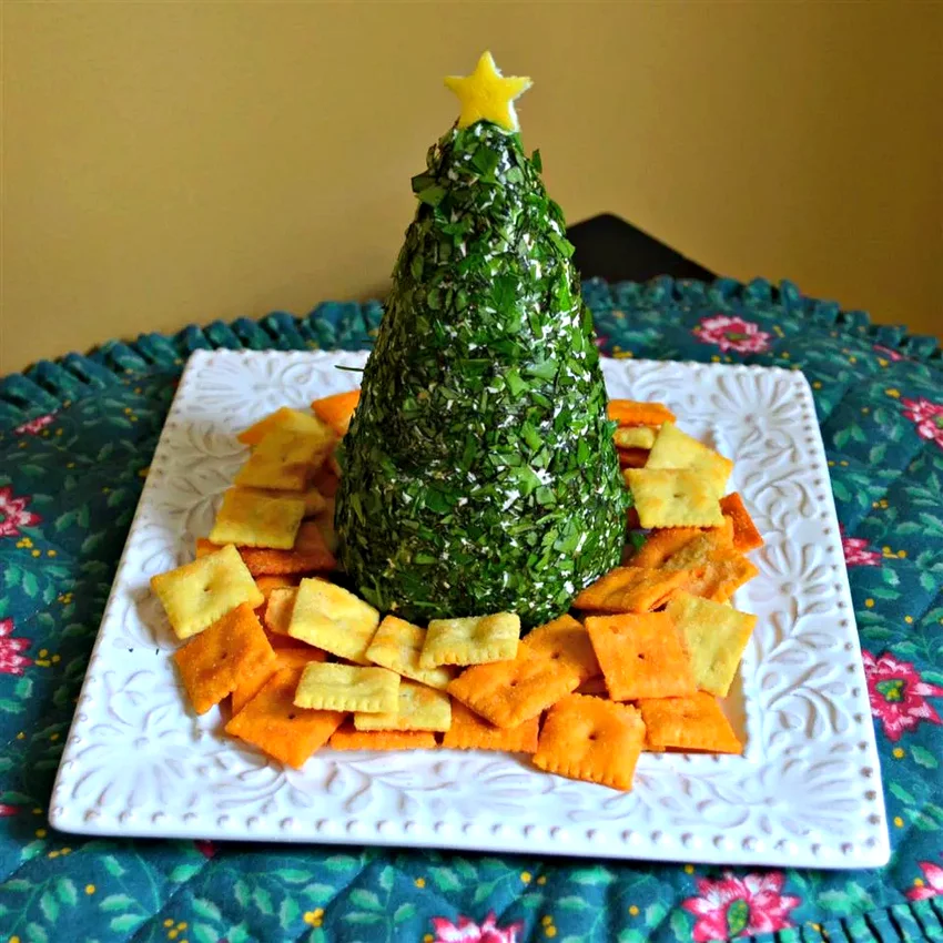 26 Top Holiday Appetizers: Complete Party Recipe Guide Cream Cheese Havarti and Parmesan Herbed Christmas Tree