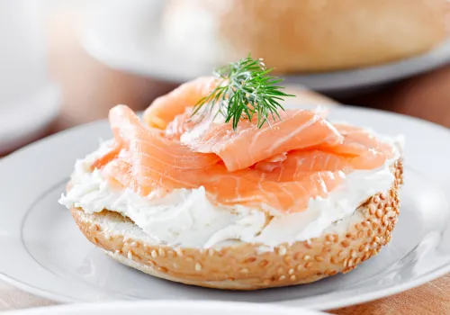 Cream Cheese and Smoked Salmon Toast