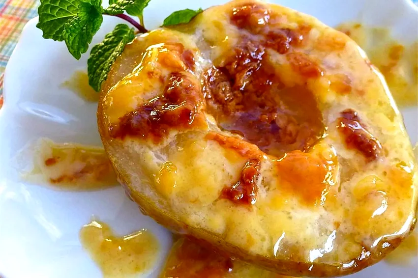 20 Simple Desserts You Can Make Without Using Any Eggs Creamy Baked Pears