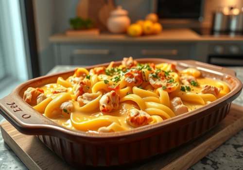 Creamy Chicken Noodle Casserole