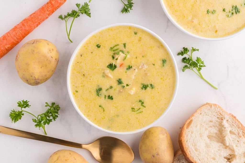 10 Best Soft Food Recipes After Surgery or Dental Work Creamy Chicken Soup Blended