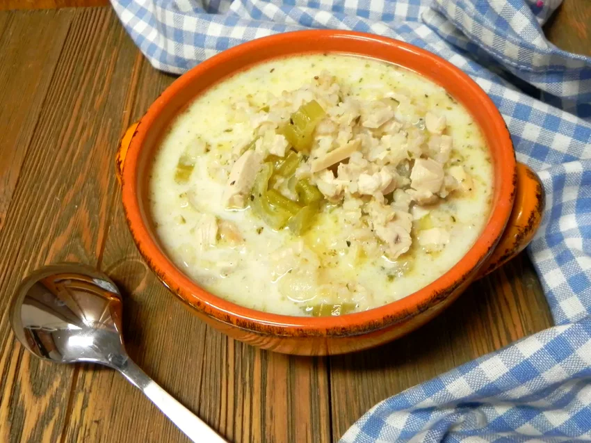 Creamy Chicken and Rice Soup