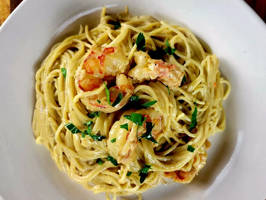10 Simple Dinners Using a Bag of Frozen Shrimp Creamy Garlic Butter Shrimp Pasta