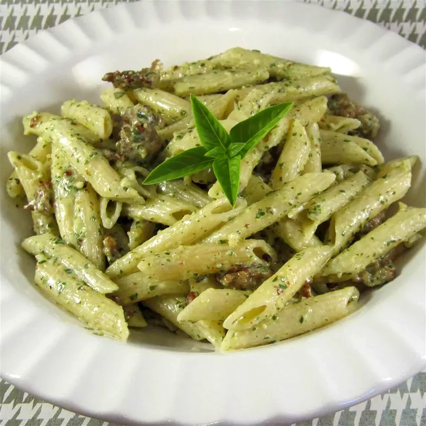 32 Simple Pasta Dishes for the Busy Home Cook Creamy Pesto Penne with Sausage