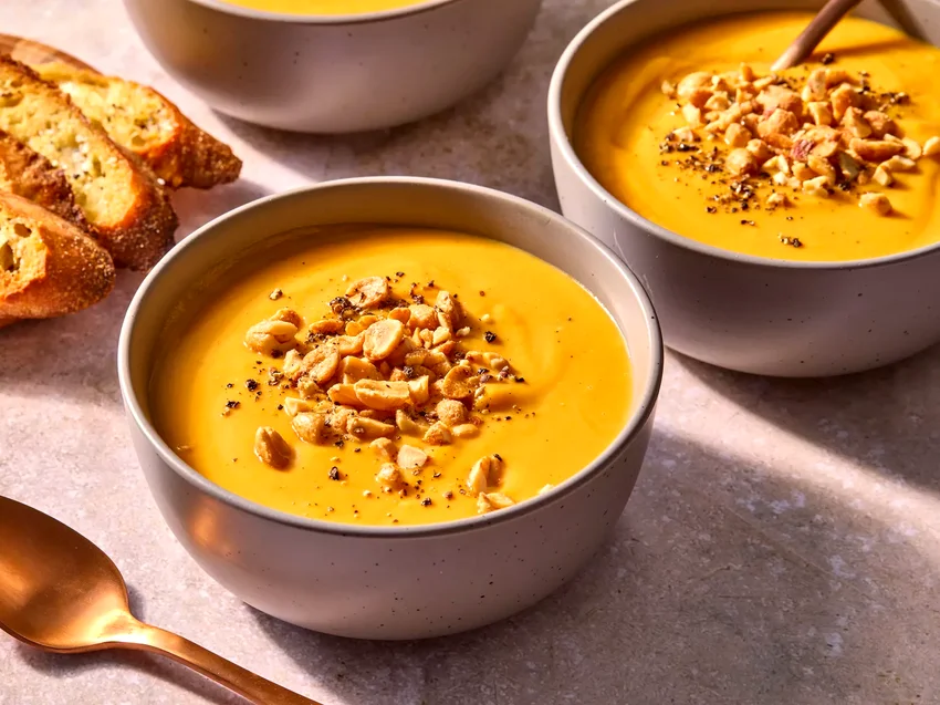 Creamy Sweet Potato with Ginger Soup