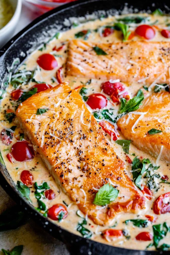Creamy Tuscan Salmon 1