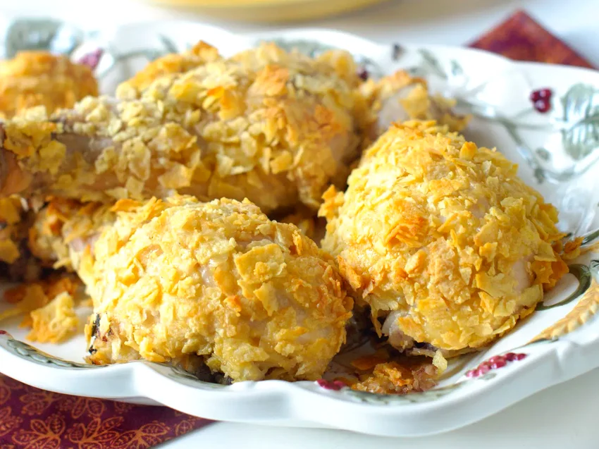 25 Amazing Recipes Using a Bag of Potato Chips Crispy Baked Chicken Drumsticks