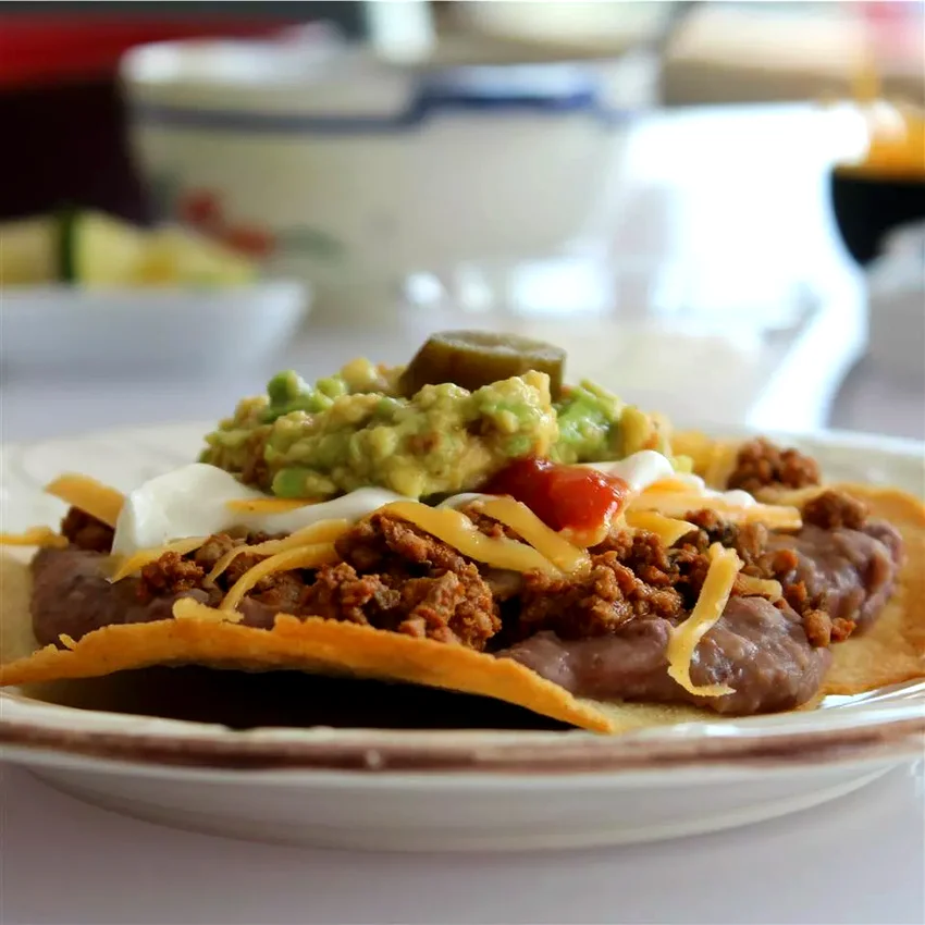 35 Delicious Dishes to Create with Ground Beef Tonight Crispy Oven Beef-and-Bean Tostadas