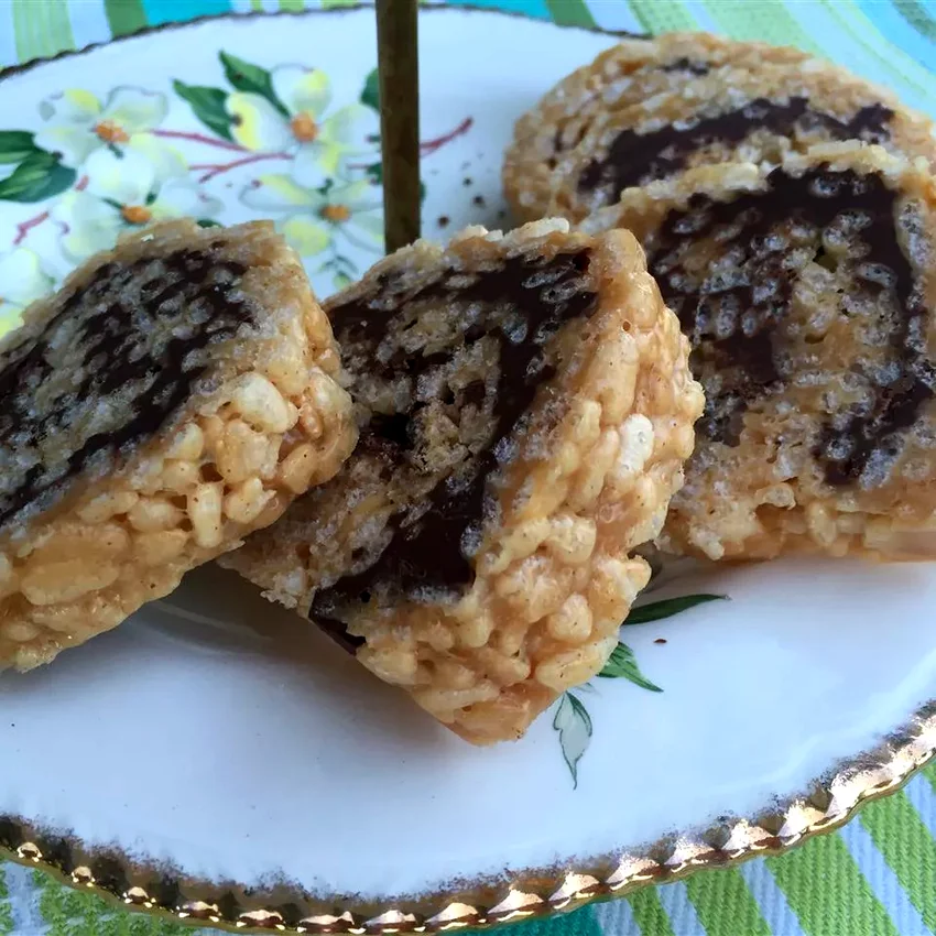 40 Peanut Butter Chocolate Treats That Are Simply Amazing Crispy Peanut Butter Chocolate Log