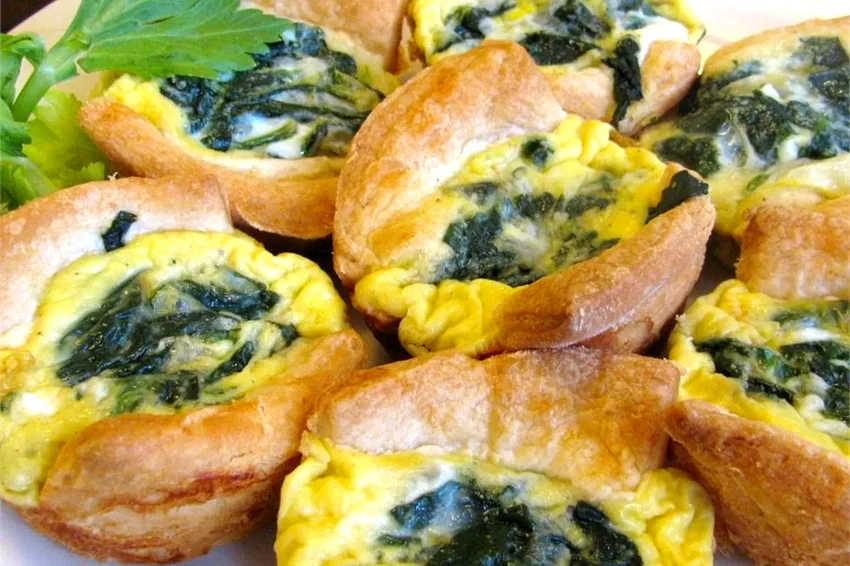 20 Morning Finger Foods Perfect for Large Groups Croissant Mini Quiche