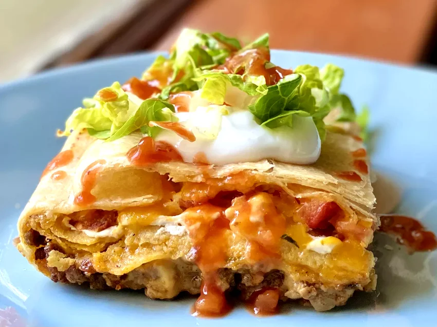 48 Simple 9x13 Pan Dinner Recipes for Easy Family Meals Crunchwrap Casserole