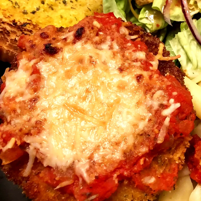 Crunchy Eggplant Parmesan