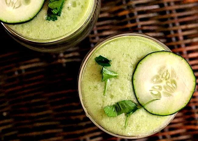 20 Healthy Morning Smoothie Recipes for Fresh Daily Energy Cucumber Pear Smoothie