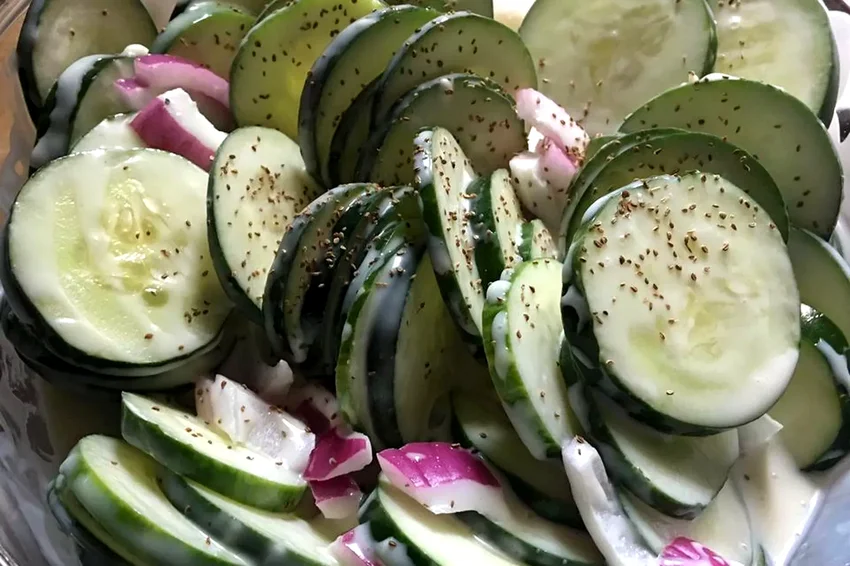 24 Perfect Side Dishes to Serve with Your Favorite Soups Cucumbers with Dressing