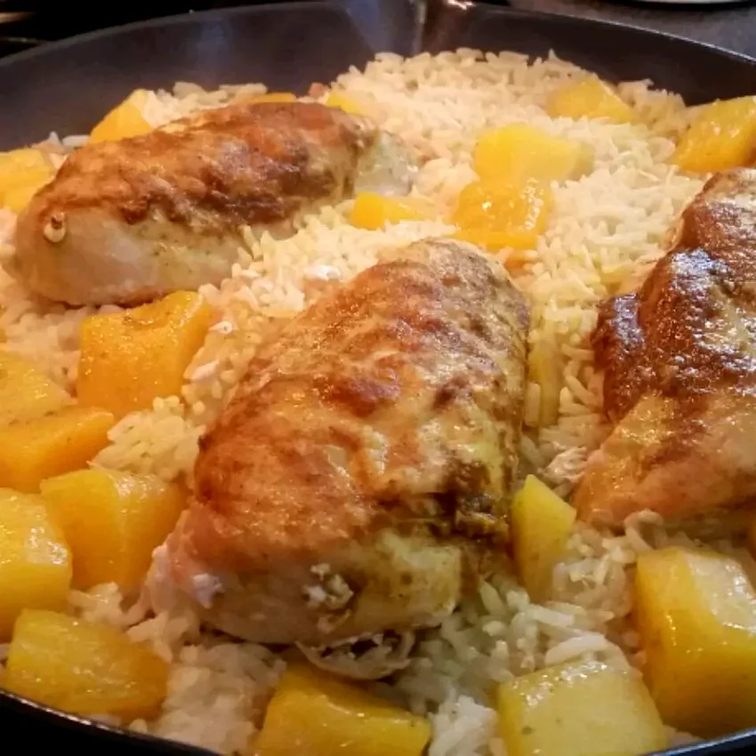 12 Amazing Mango Chicken Recipes for Every Occasion Curried Chicken with Mango Rice
