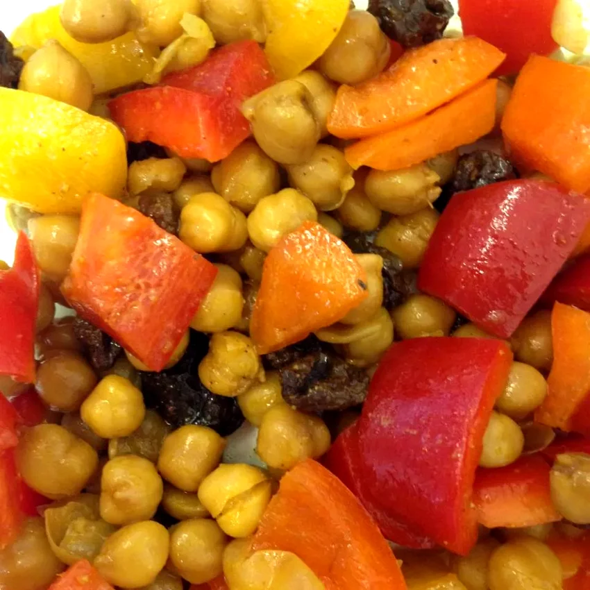 Curry Chickpea Salad