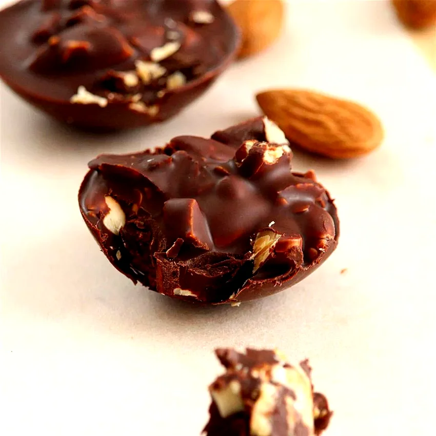 15 Delicious Sweet Treats to Curb Your Sugar Cravings Dark Chocolate Almond Rocks