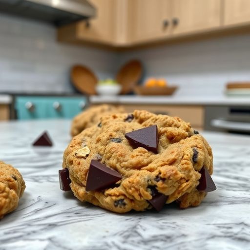 Dark Chocolate Chunk Oatmeal Cookies