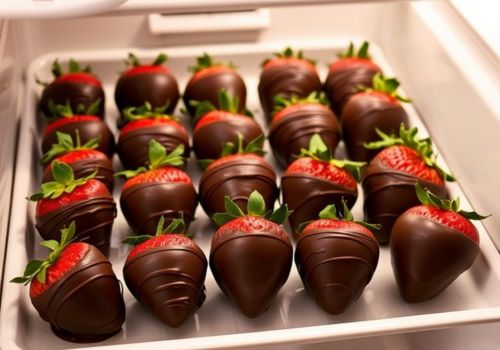 Dark Chocolate Covered Strawberries