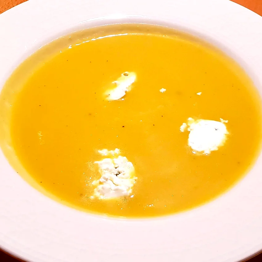 Delicata Creamy Squash Soup