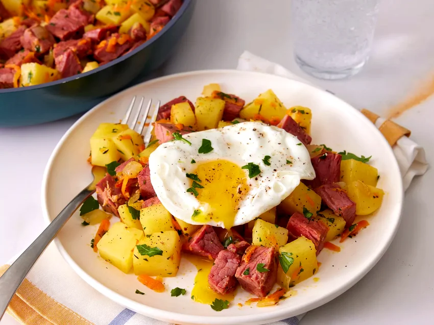 35 Authentic Diner Recipes to Master in Your Own Kitchen Deluxe Corned Beef Hash