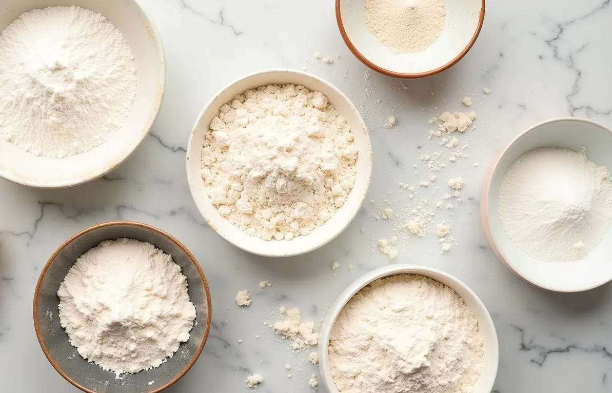 Why Different Flours Behave Differently in Baking (with side-by-side comparison photos)
