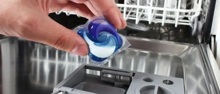 Do not simply place a tablet or pod in the dishwasher and expect it to clean itself