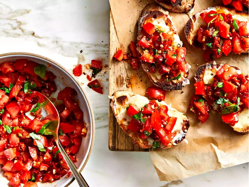 Double Tomato Bruschetta
